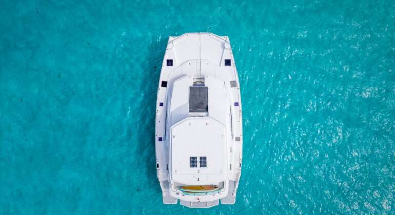 Cancun Leopard 51 Luxury Catamaran Rental